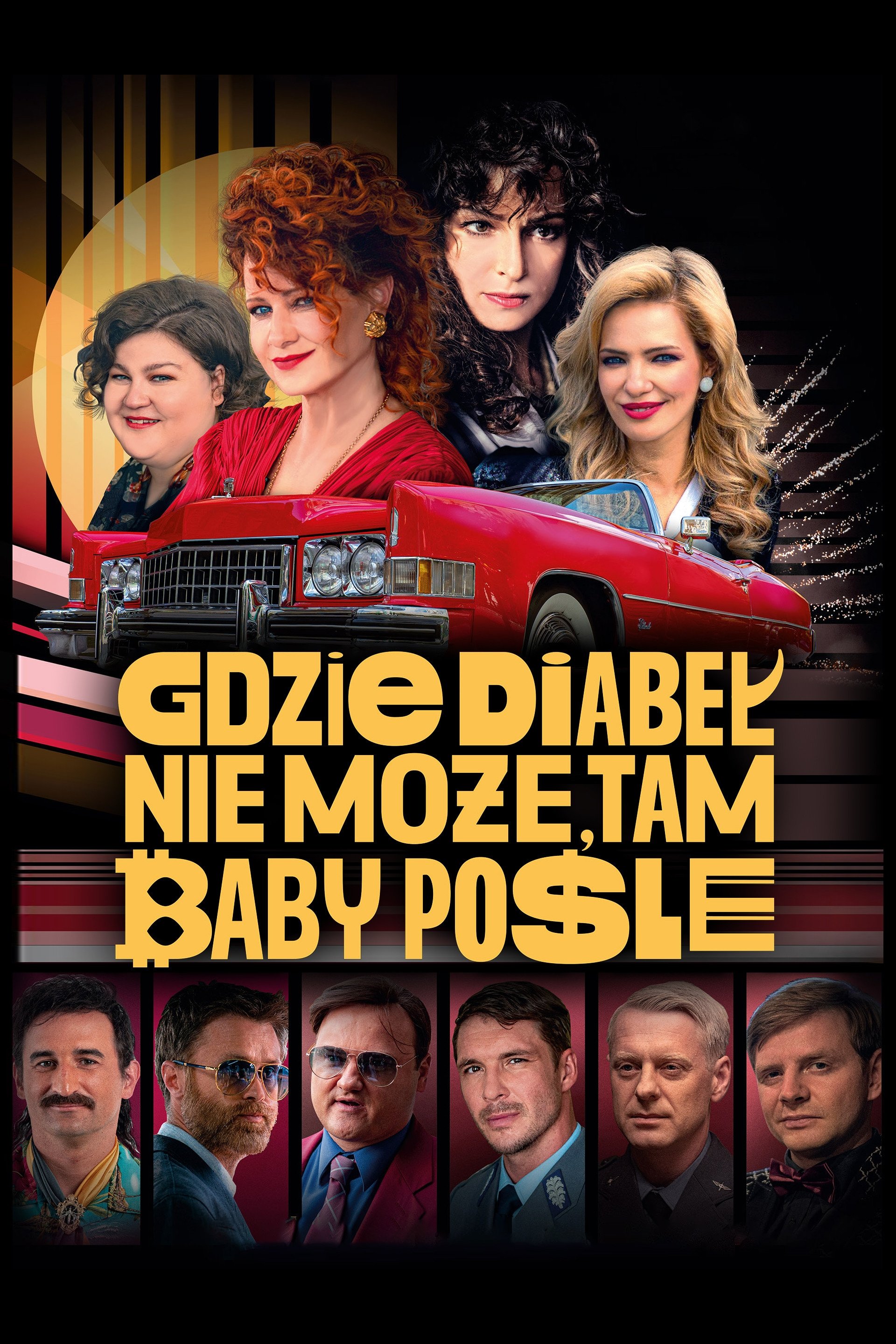 Plakat Gdzie diabeł nie może, tam baby pośle